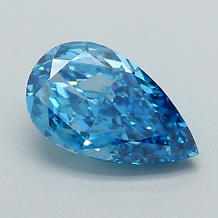 1.03 CT Fancy Vivid Blue PEAR