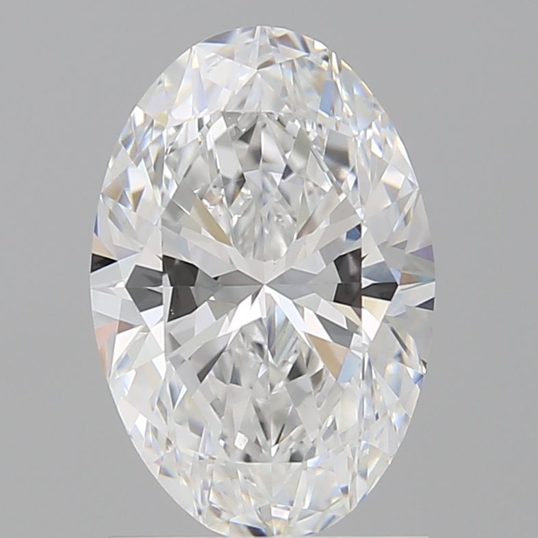 1.56 ct. oval Lab Grown Diamond front image