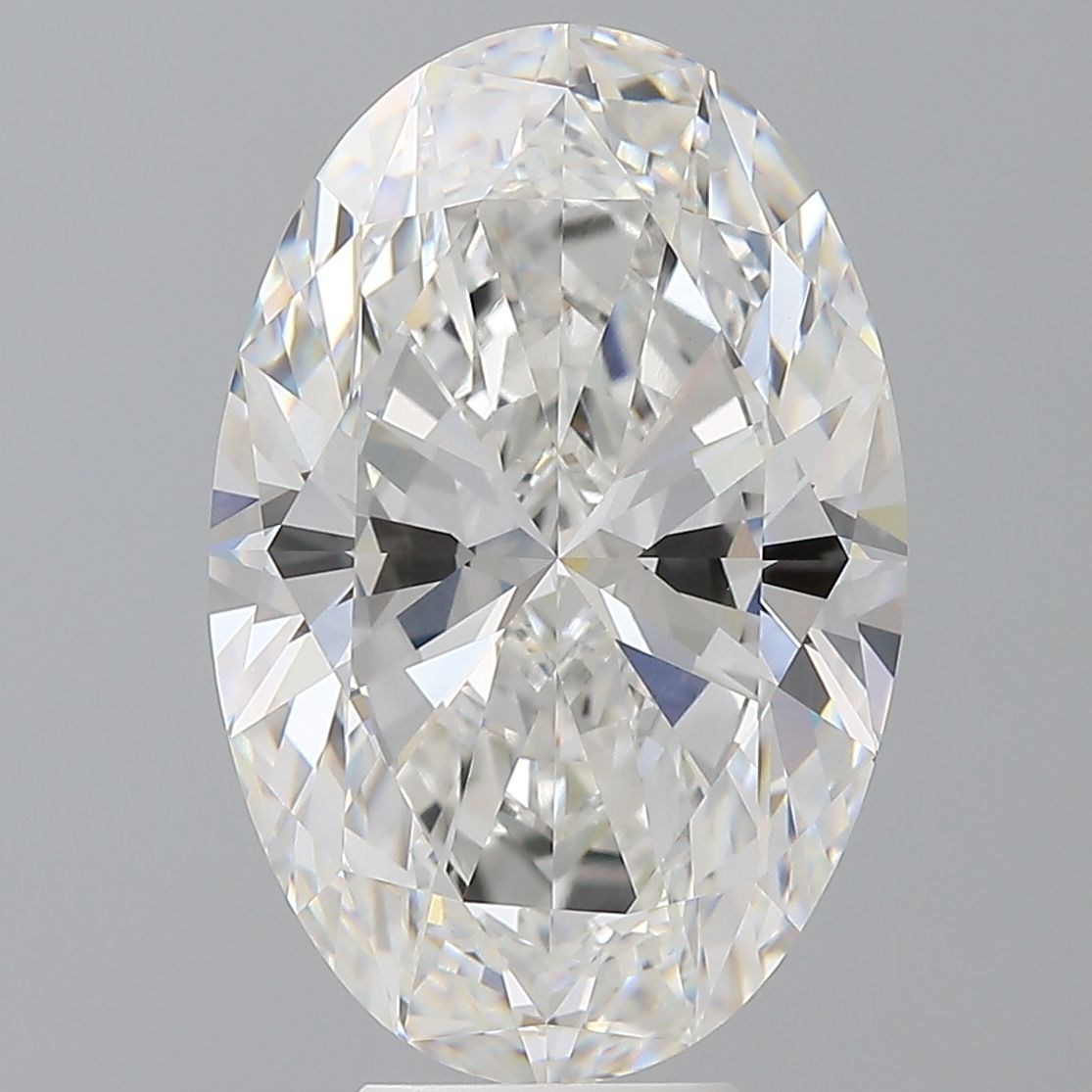 7.57 ct. oval Lab Grown Diamond front image