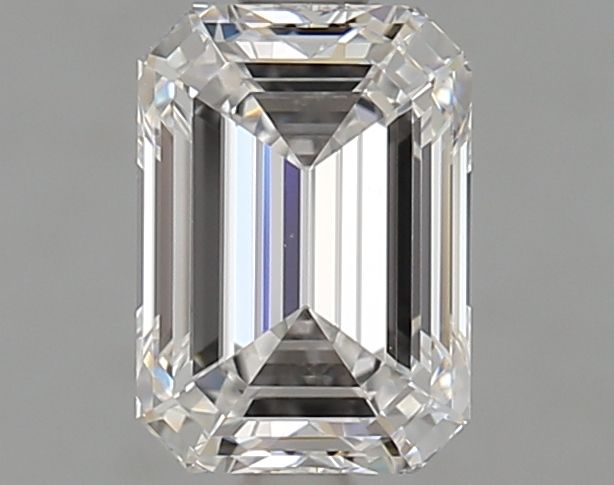 Diamant Émeraude 1.51 ct - Couleur D - Pureté VVS2
