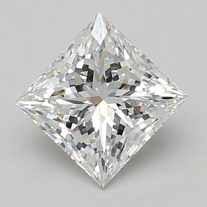 2.10 ct. princess Lab Grown Diamond front image
