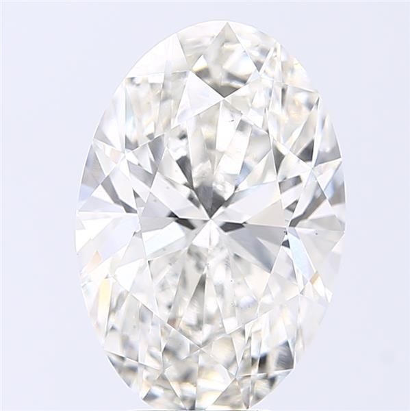 5.70 ct. oval Lab Grown Diamond front image