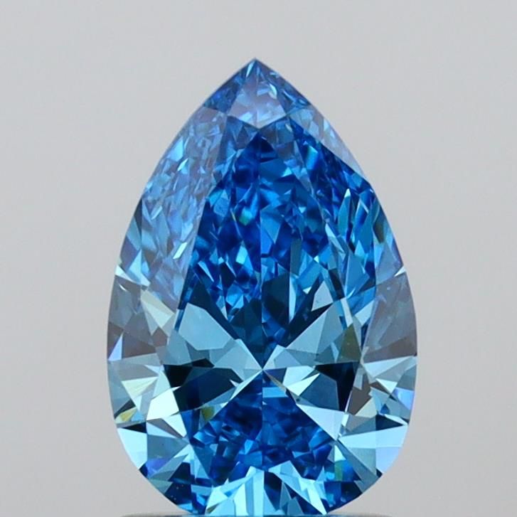 1.0 CT Fancy Vivid Blue PEAR