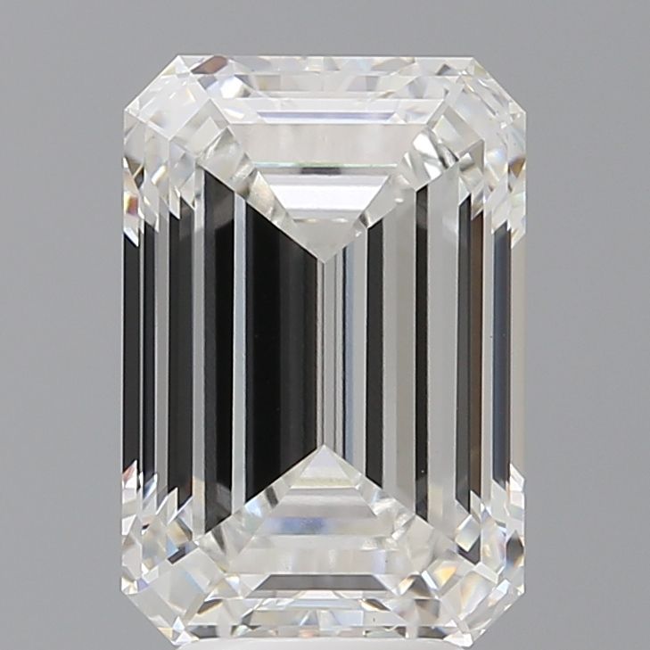 5.09 ct. emerald Lab Grown Diamond front image