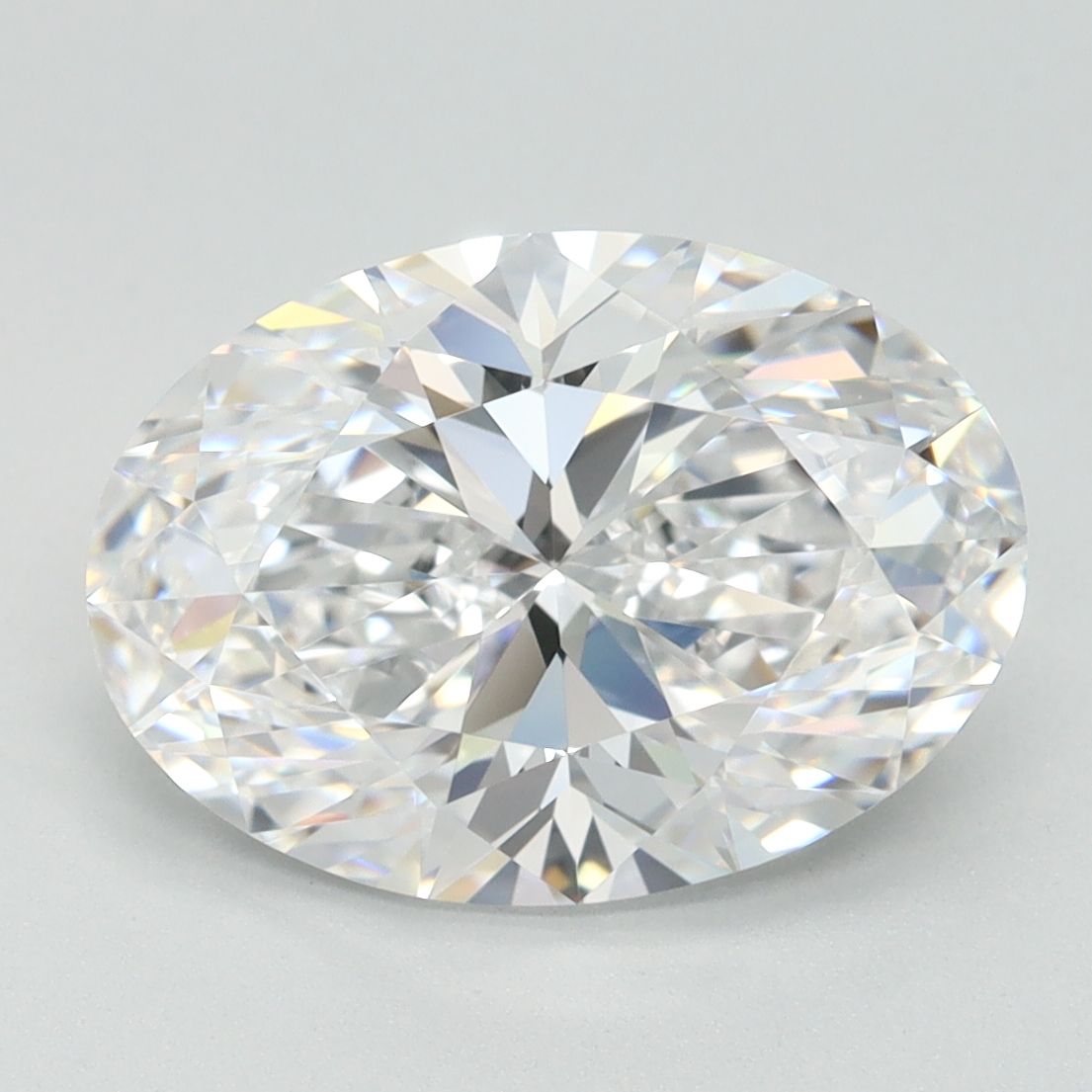 3.00 ct. oval Lab Grown Diamond front image
