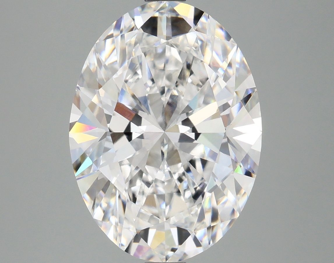 5.02 ct. oval Lab Grown Diamond front image