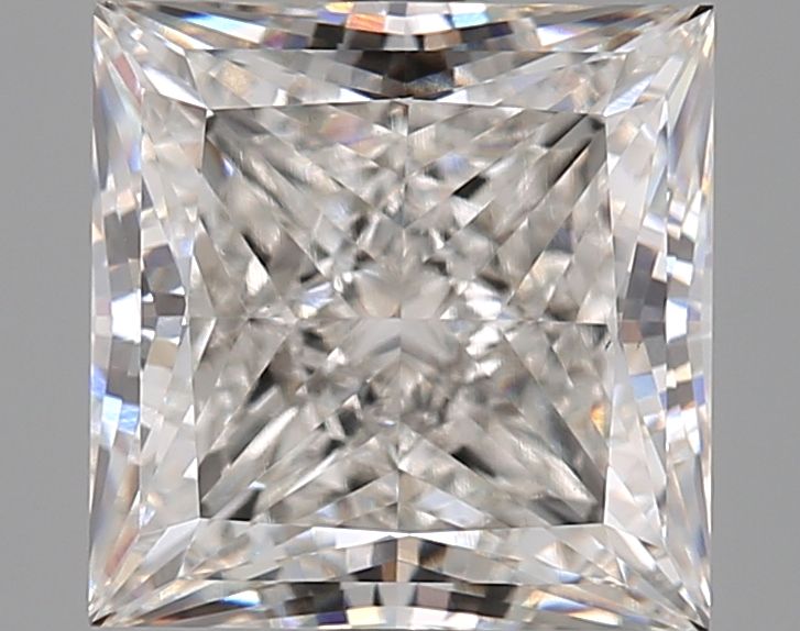 4.01 ct. princess Lab Grown Diamond front image
