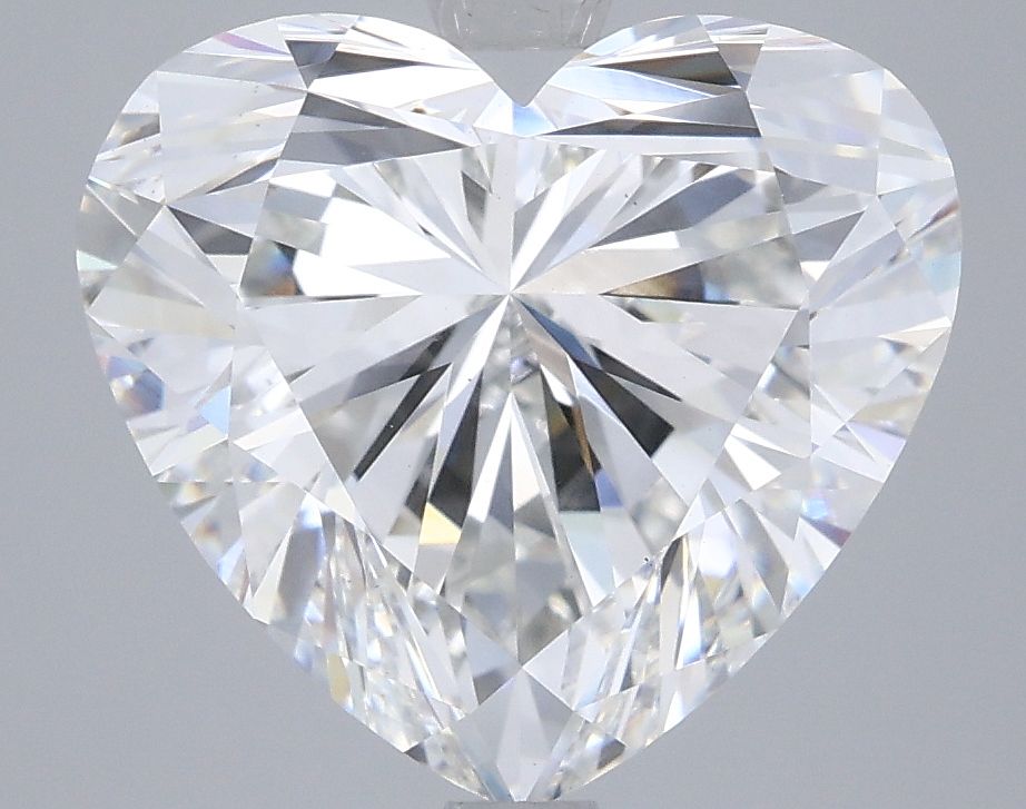 5.55 ct. heart Lab Grown Diamond front image