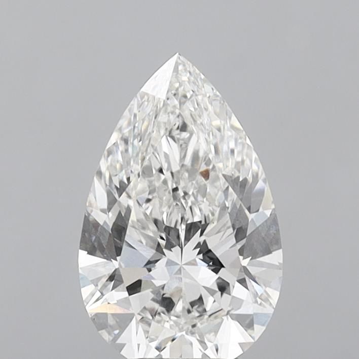 3.08 ct. pear Lab Grown Diamond front image