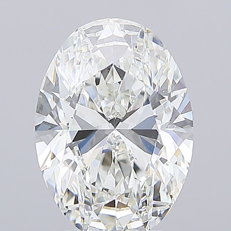 4.56 ct. oval Lab Grown Diamond front image