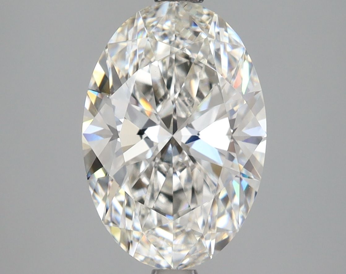 3.09 ct. oval Lab Grown Diamond front image