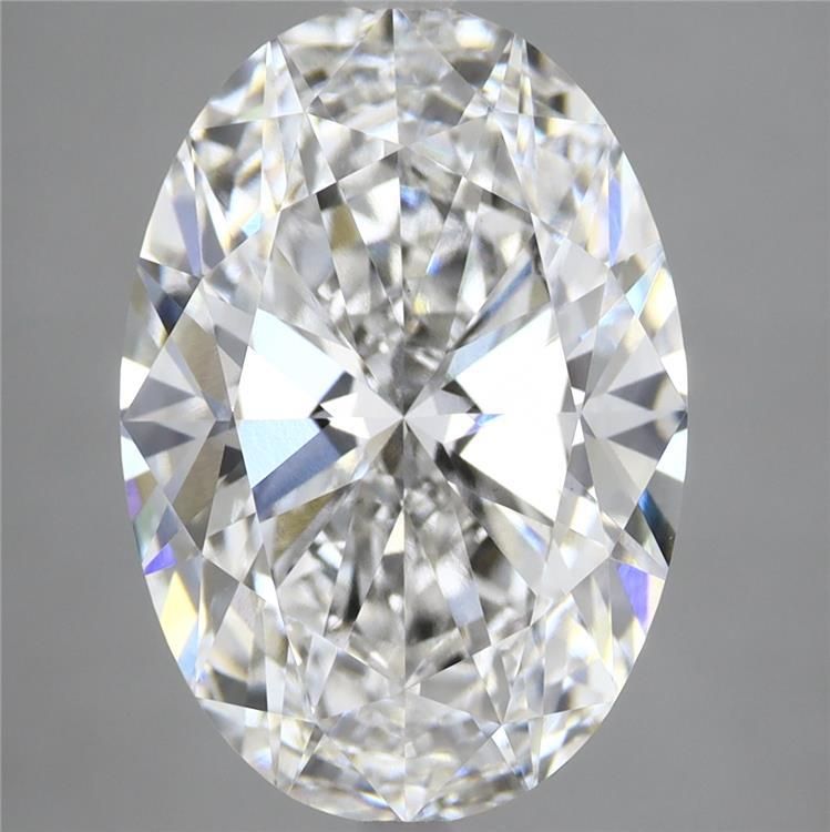 4.93 ct. oval Lab Grown Diamond front image