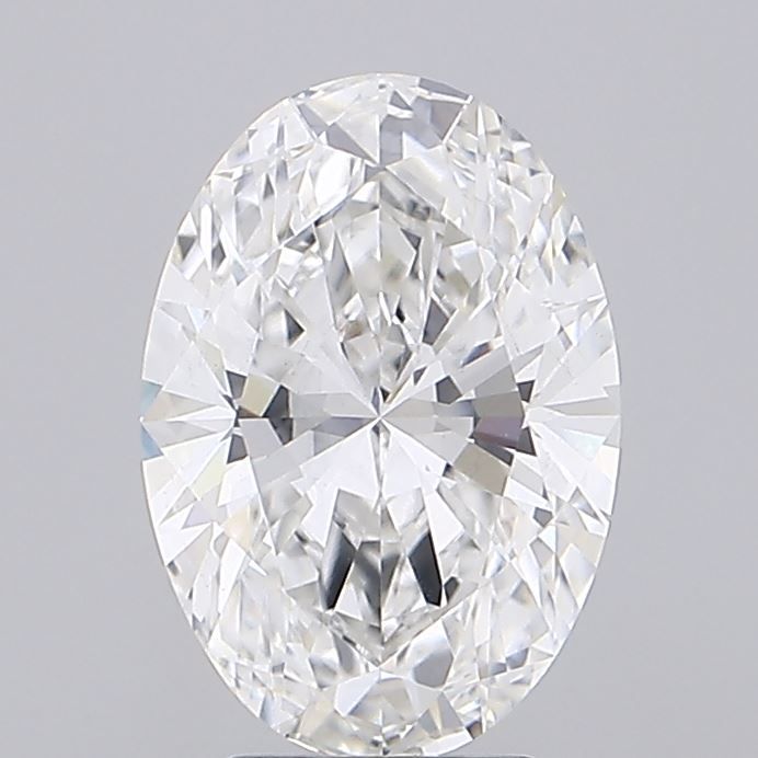 3.53 ct. oval Lab Grown Diamond front image