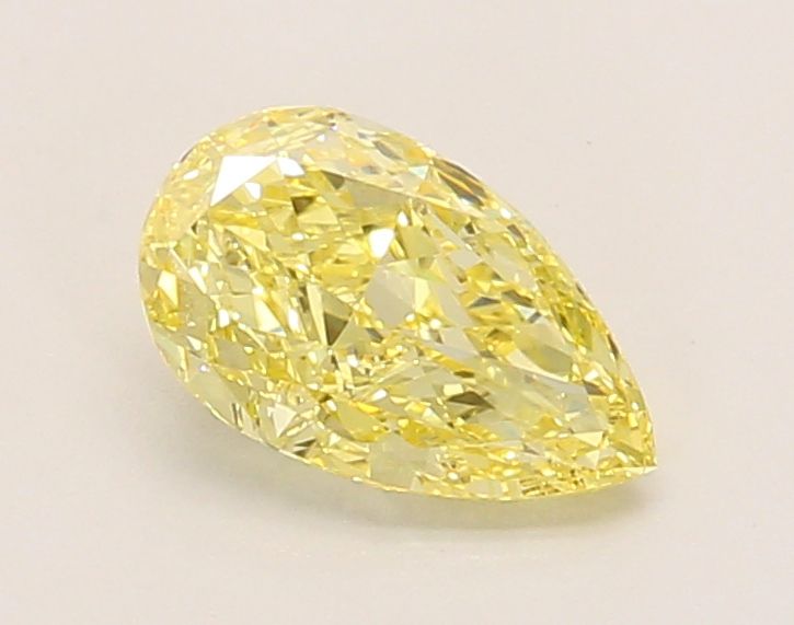 1.05 CT Fancy Intense Yellow PEAR
