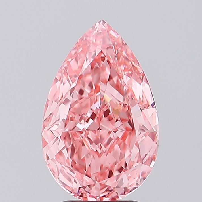 3.67 ct. pear Lab Grown Diamond front image