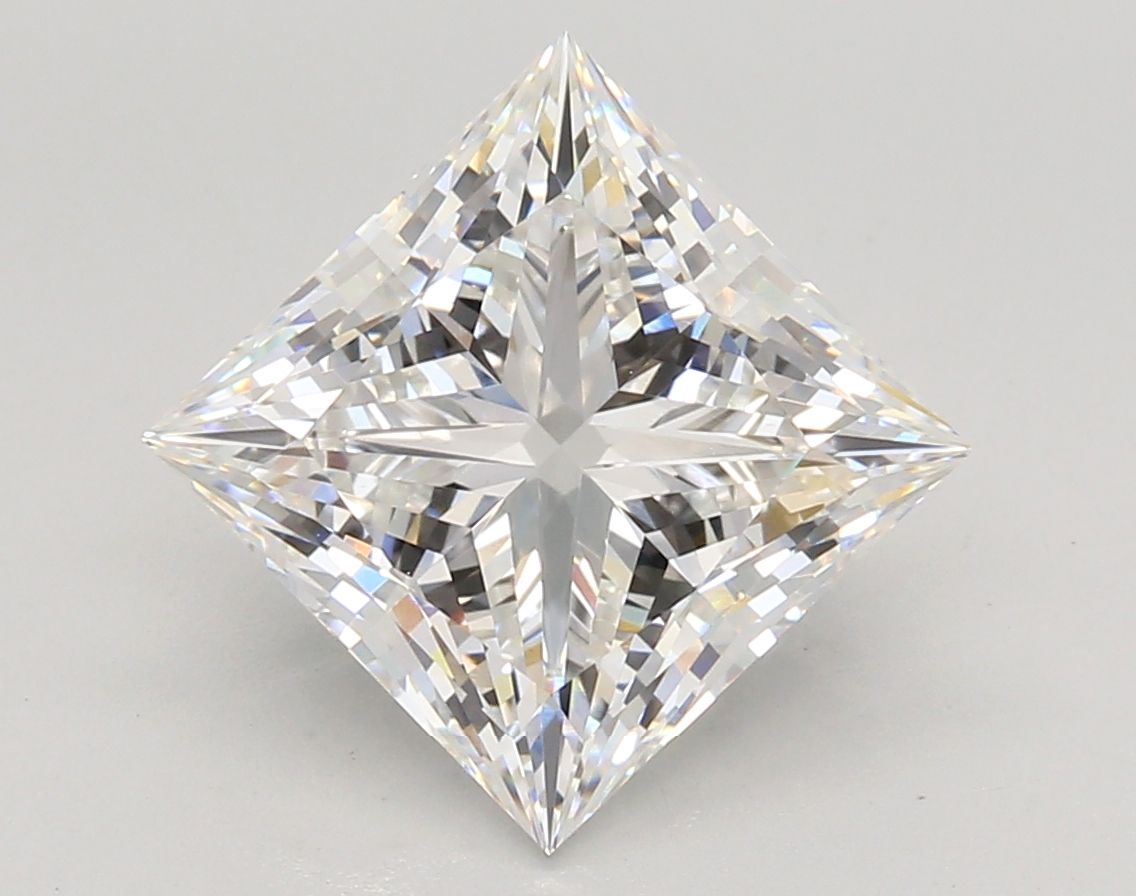 4.56 ct. princess Lab Grown Diamond front image