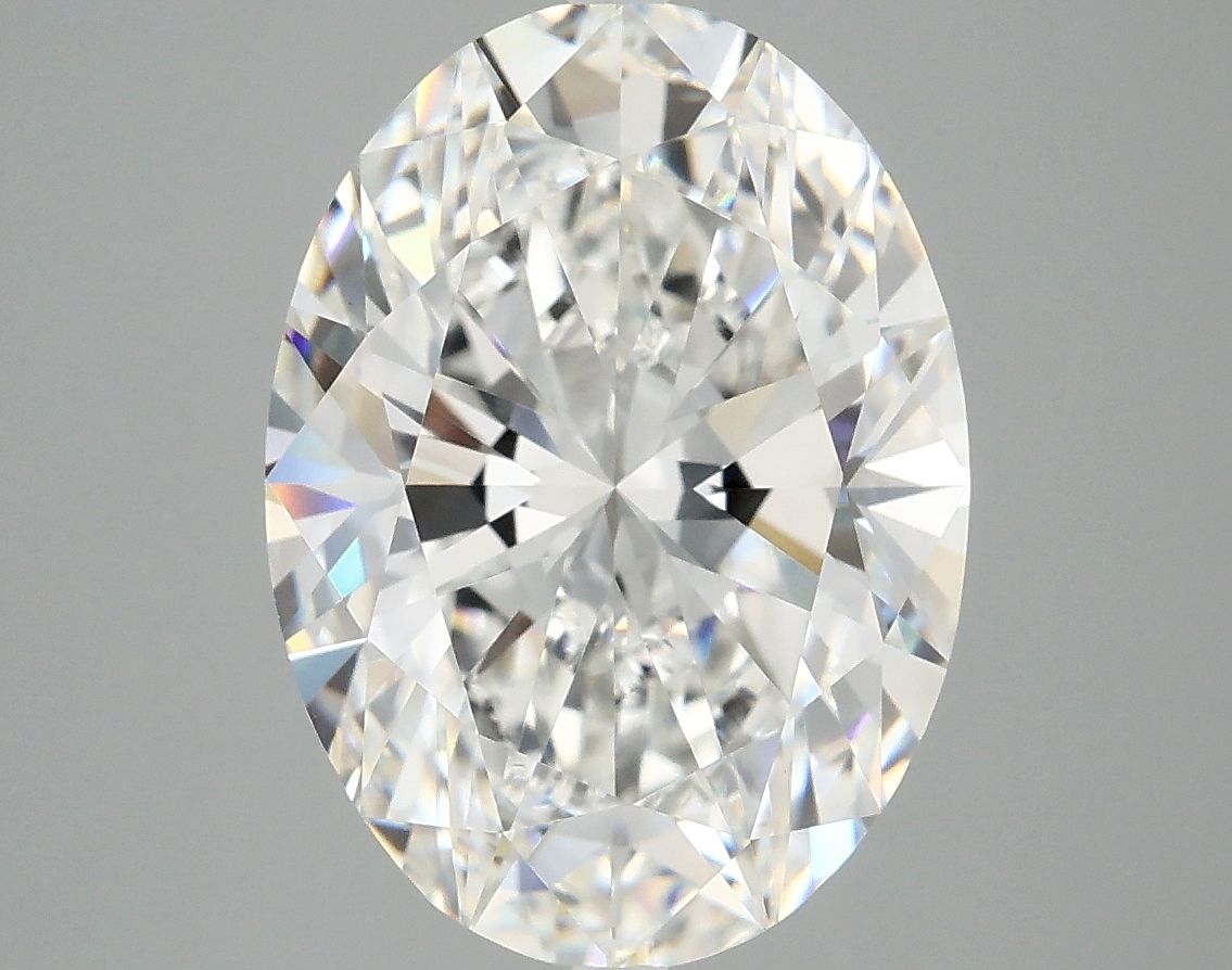5.03 ct. oval Lab Grown Diamond front image