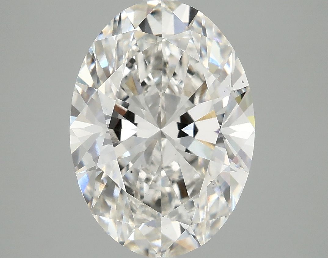 4.09 ct. oval Lab Grown Diamond front image
