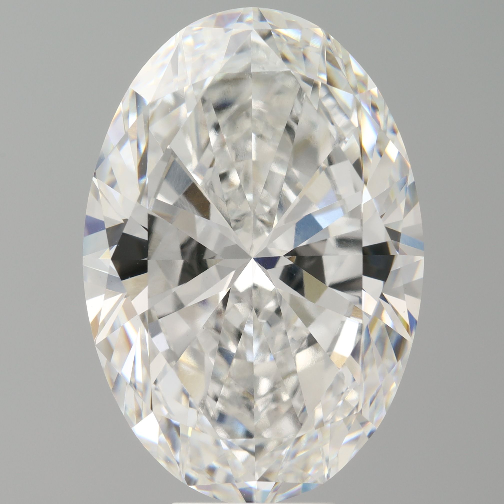 11.01 ct. oval Lab Grown Diamond front image