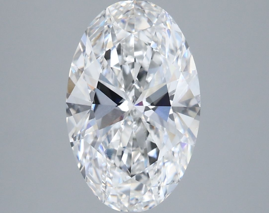 3.08 ct. oval Lab Grown Diamond front image