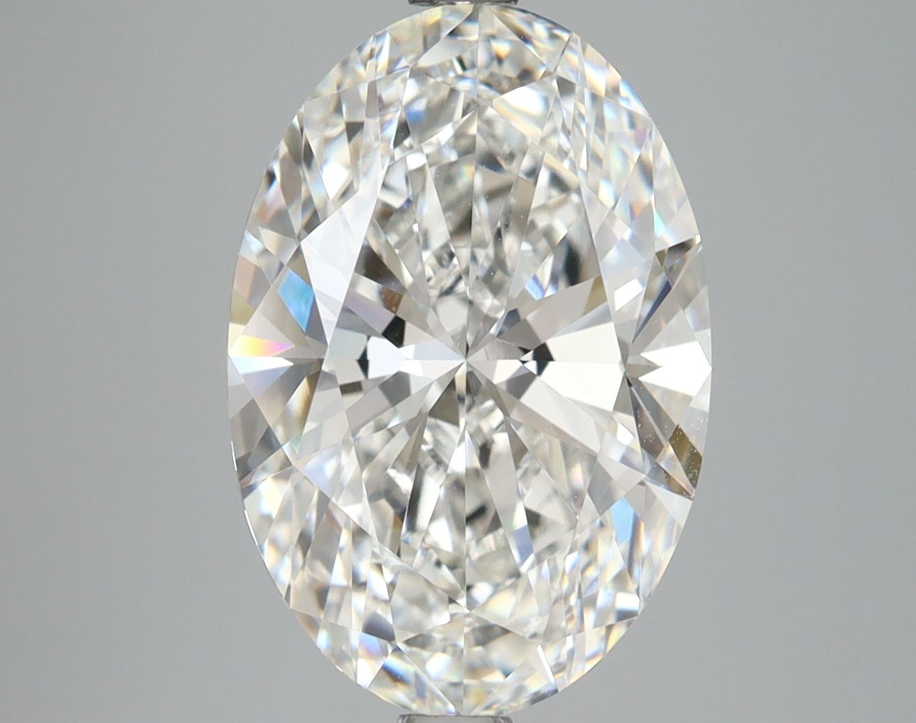 5.04 ct. oval Lab Grown Diamond front image