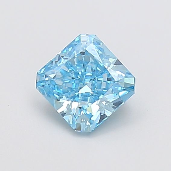 1.04 CT Fancy Vivid Blue SQUARE RADIANT