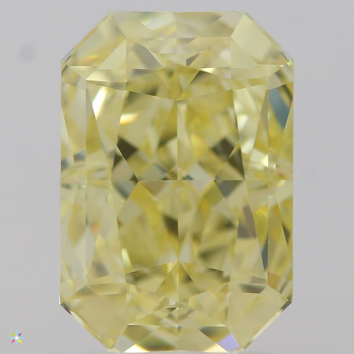 Diament 2.12 ct Fancy Intense Yellow/SI1
