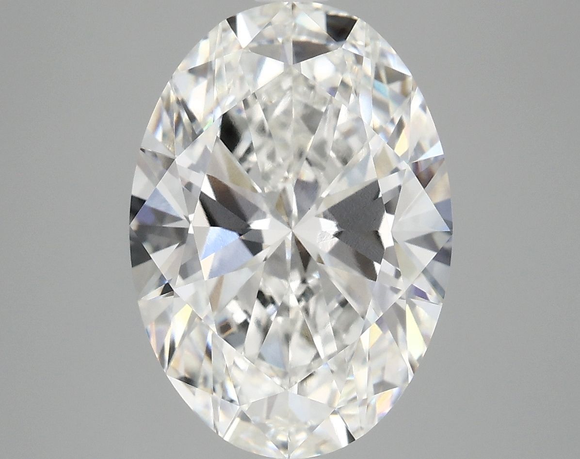 5.03 ct. oval Lab Grown Diamond front image