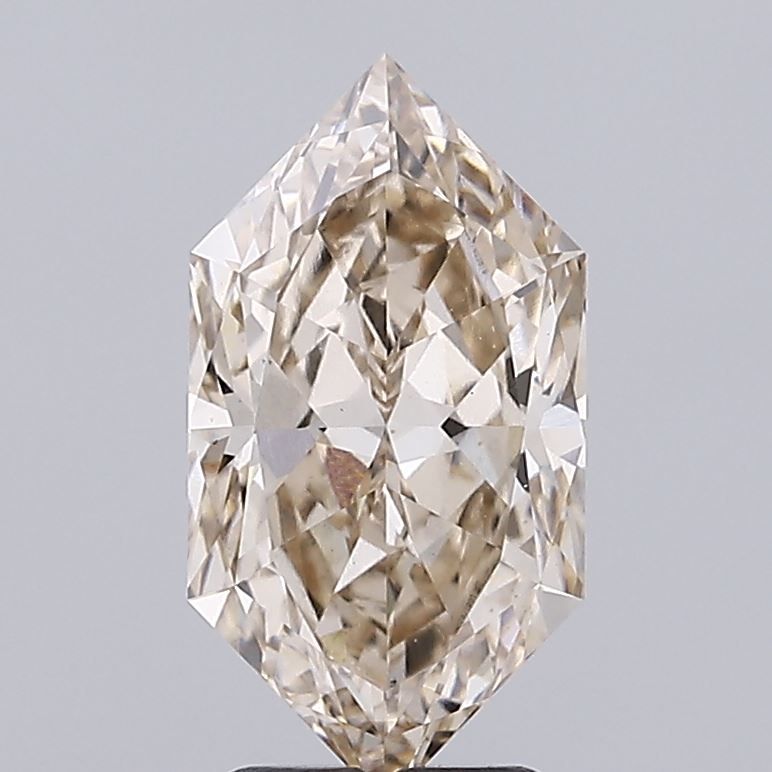 3.51 ct lab-grown Hexagonal Diamond