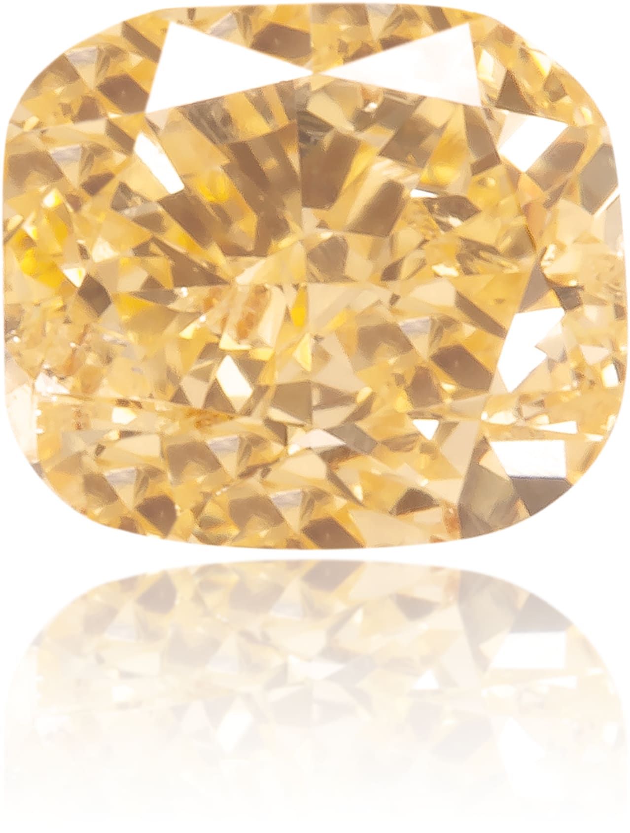 Diament 0.39 ct Fancy Intense Orange/SI2