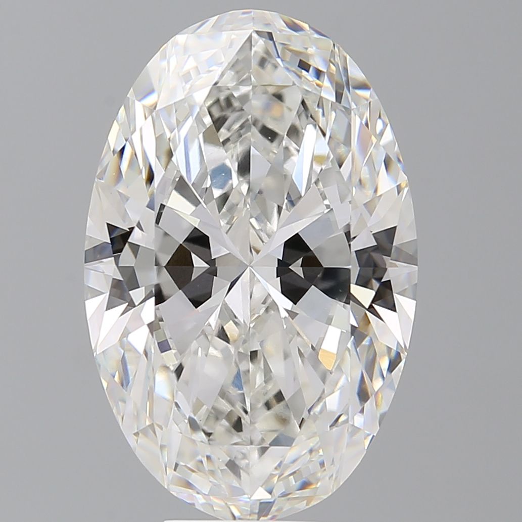 9.56 ct. oval Lab Grown Diamond front image