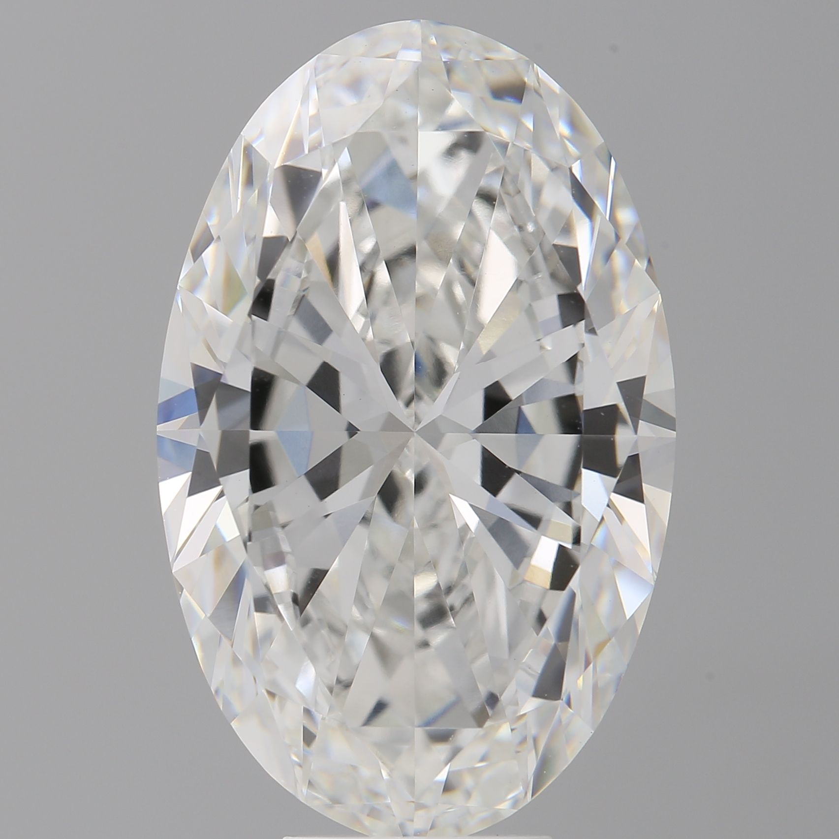 9.03 ct. oval Lab Grown Diamond front image