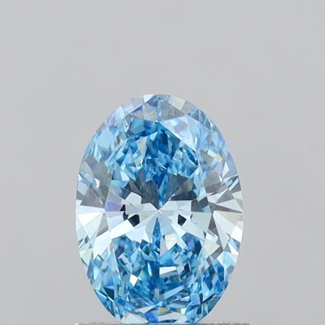 1.01 CT Fancy Vivid Blue OVAL