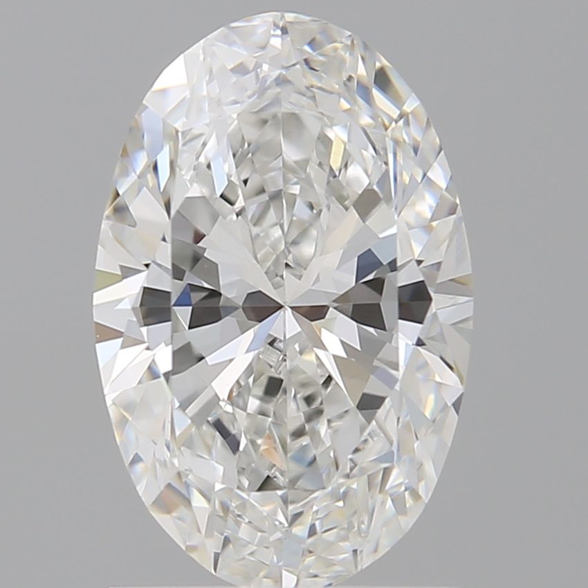 1.56 ct. oval Lab Grown Diamond front image