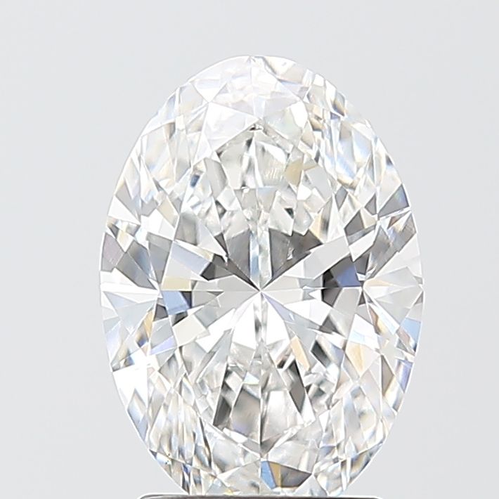 2.01 ct. oval Lab Grown Diamond front image