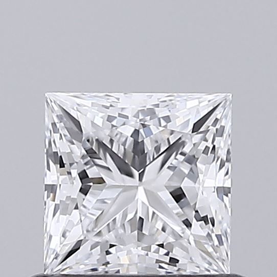 0.58 ct. princess Lab Grown Diamond front image