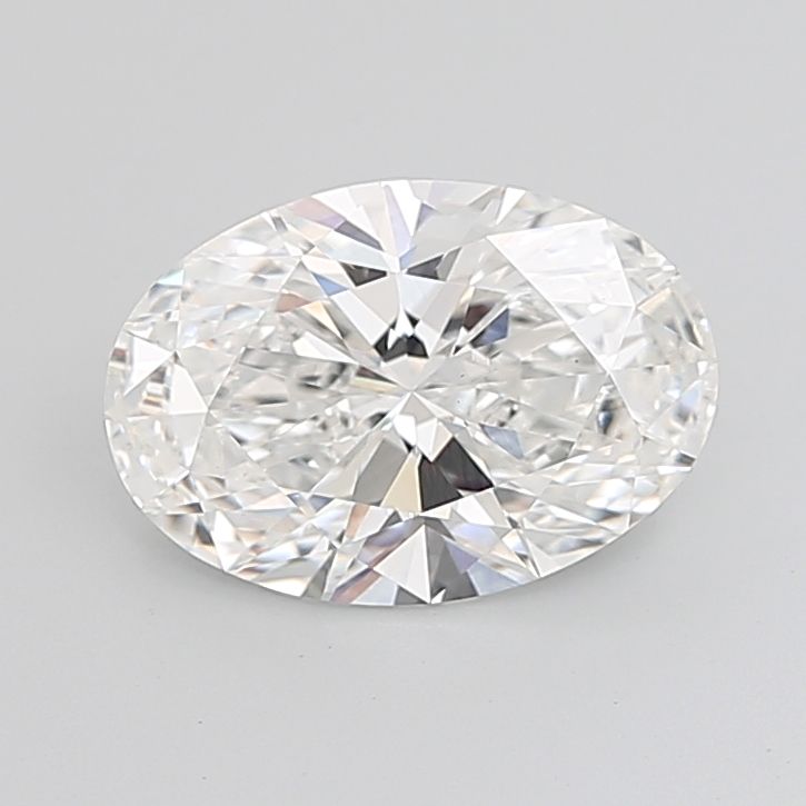 5.01 ct. oval Lab Grown Diamond front image