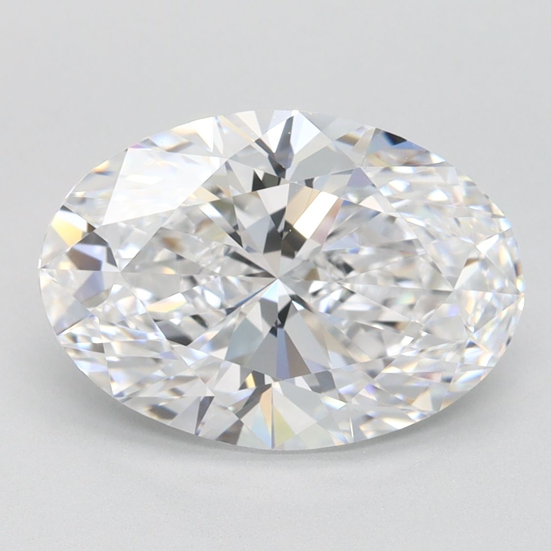 3.21 ct. oval Lab Grown Diamond front image