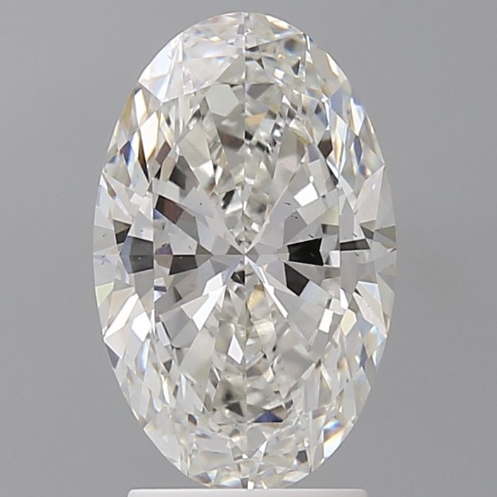 2.60 ct. oval Lab Grown Diamond front image
