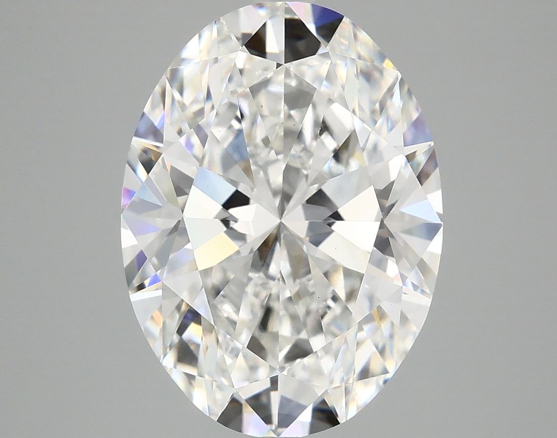 4.87 ct. oval Lab Grown Diamond front image