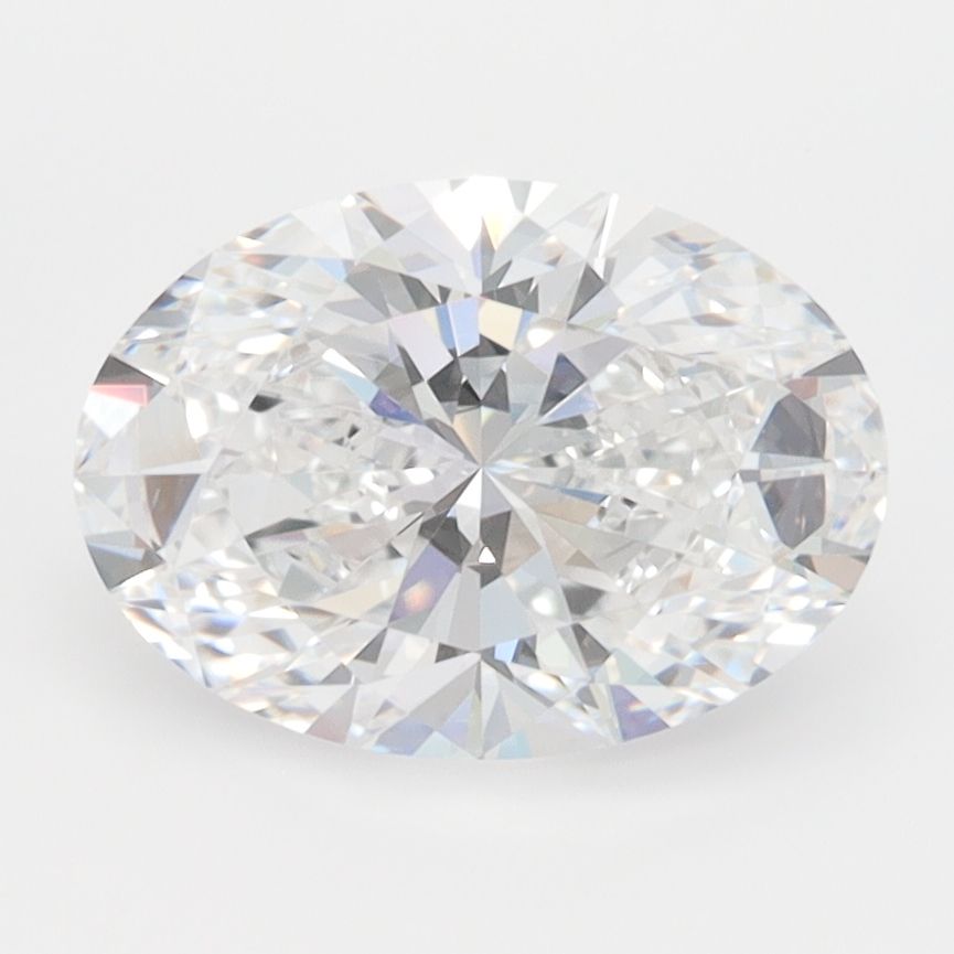 2.10 ct. oval Lab Grown Diamond front image