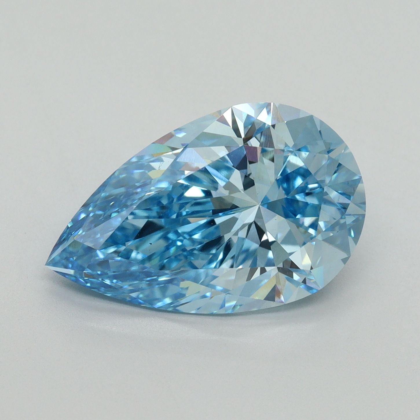 5.07 ct. pear Lab Grown Diamond front image