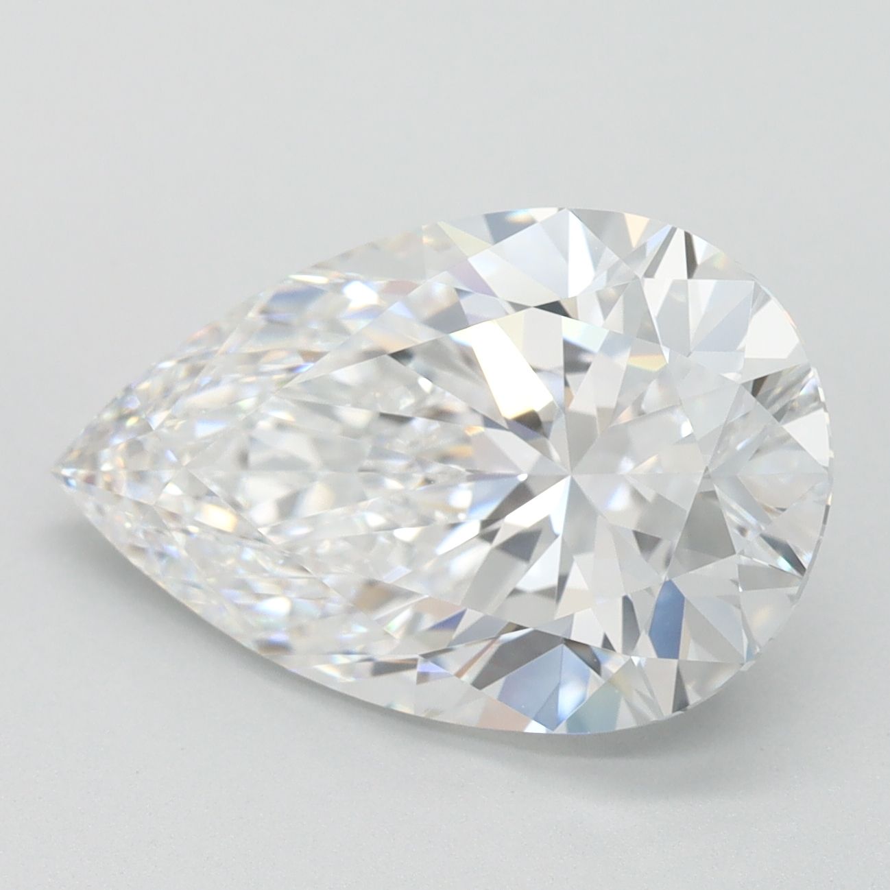 4.25 ct. pear Lab Grown Diamond front image