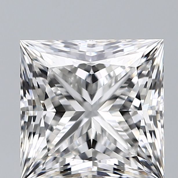 2.10 ct. princess Lab Grown Diamond front image