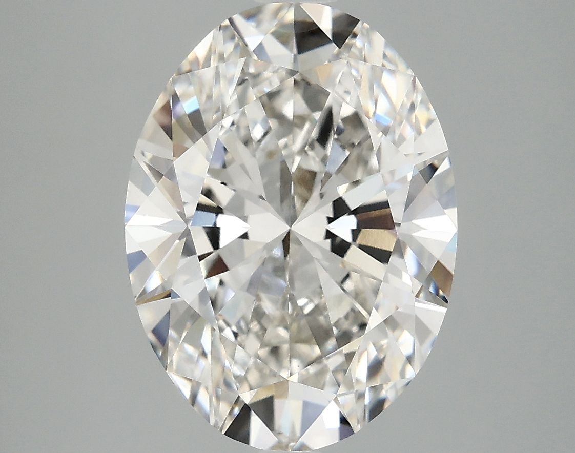 4.10 ct. oval Lab Grown Diamond front image