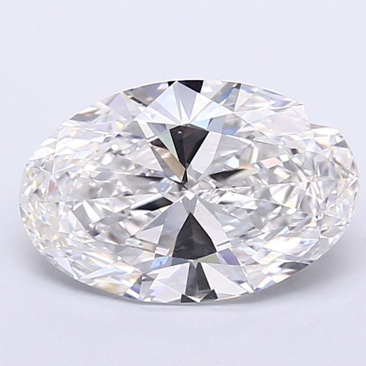 5.53 ct. oval Lab Grown Diamond front image
