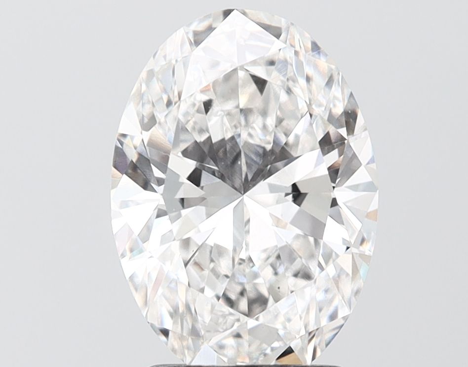 2.73 ct. oval Lab Grown Diamond front image