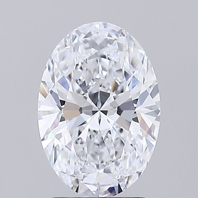 2.02 ct. oval Lab Grown Diamond front image