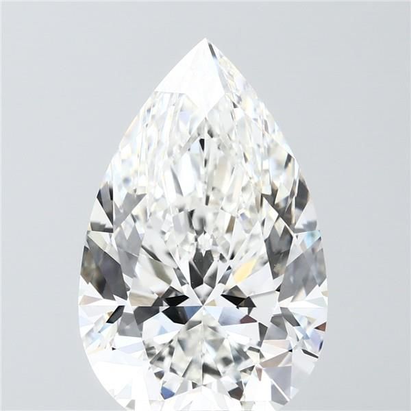 7.06 ct. pear Lab Grown Diamond front image