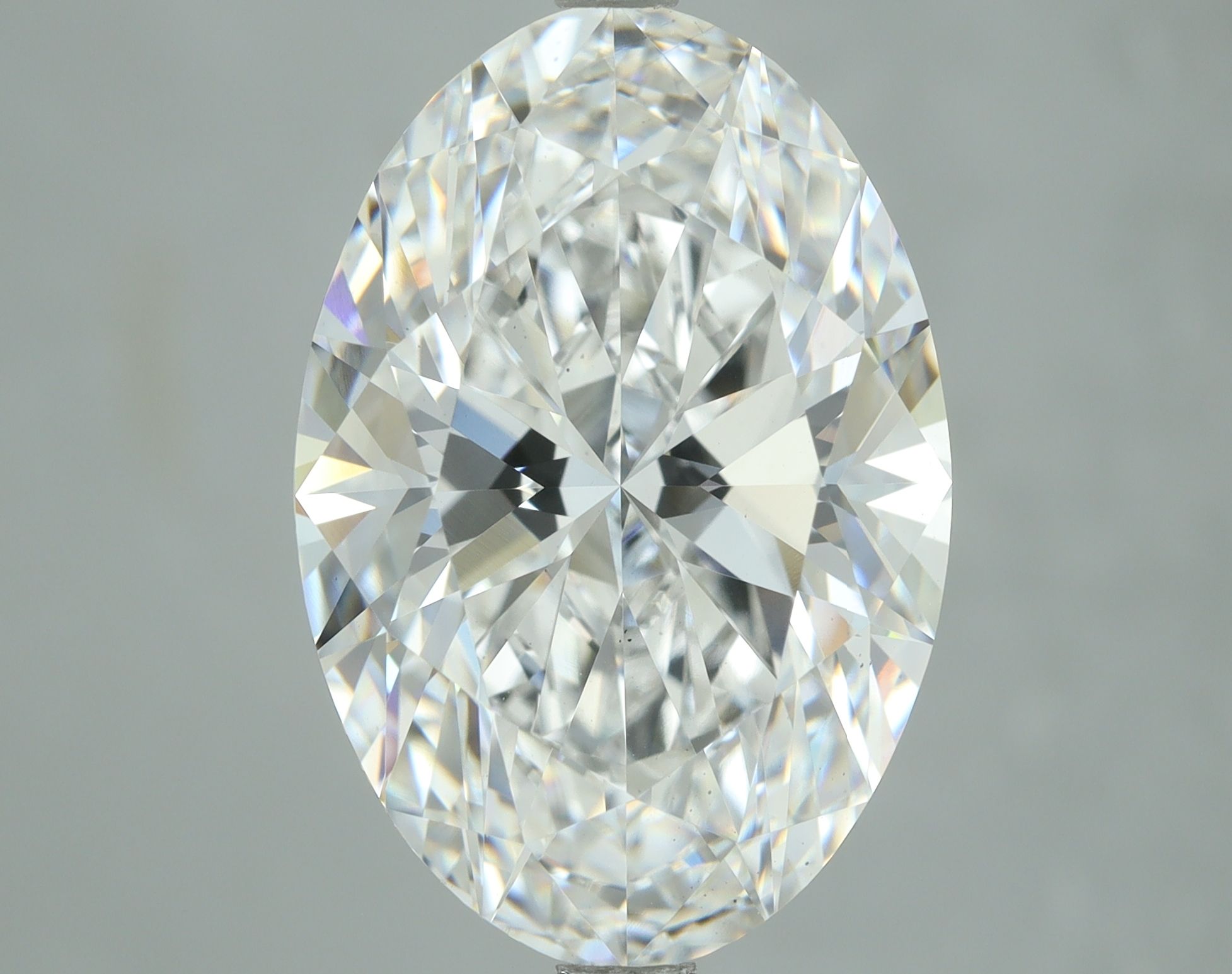 6.53 ct. oval Lab Grown Diamond front image